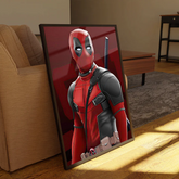 Marvel Dead Pool Canvas Frames Wall Art